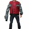 EI Global Group Authentic Marty McFly Jacket Costume -Disguise Store authentic marty mcfly jacket