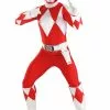 Fun Costumes Authentic Power Rangers Adult Red Ranger Costume -Disguise Store authentic power rangers red ranger costume