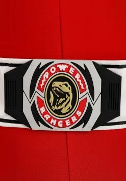Fun Costumes Authentic Power Rangers Adult Red Ranger Costume -Disguise Store authentic power rangers red ranger costume alt 7
