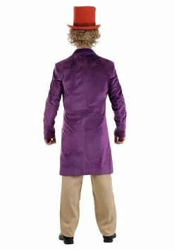 Haizhilan Garment CO., LTD Men's Authentic Willy Wonka Costume Jacket -Disguise Store authentic willy wonka jacket alt 1