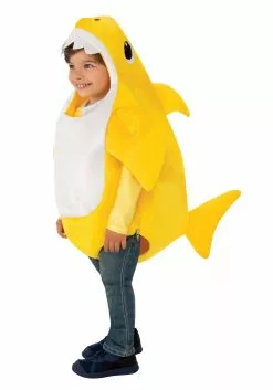 Rubies Costume Co. Inc Baby Shark Toddler Costume With Sound Chip -Disguise Store baby shark toddler costume with sound chip alt 1
