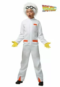 Fun Costumes Back To The Future Kids Doc Brown Costume