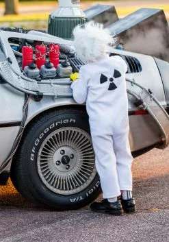 Fun Costumes Back To The Future Toddler Doc Brown Costume -Disguise Store back to the future toddler doc brown costume alt 2