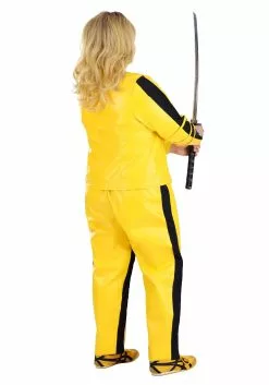 Fun Costumes Kill Bill Women's Beatrix Kiddo Motorcycle Suit Costume -Disguise Store beatrix kiddo motorcycle suit alt 5