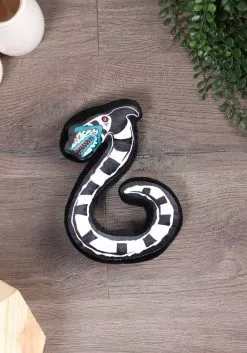 Buckle-Down Beetlejuice Sandworm Dog Toy Squeaker Plush -Disguise Store beetlejuice sandworm dog toy squeaker plush alt 3