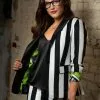 Haizhilan Garment CO., LTD Beetlejuice Women's Suit Blazer 2 Haizhilan Garment CO., LTD Beetlejuice Women's Suit Blazer -Disguise Store beetlejuice womens blazer updatehc