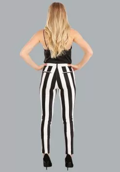 Haizhilan Garment CO., LTD Beetlejuice Suit Pants For Women 21 Haizhilan Garment CO., LTD Beetlejuice Suit Pants For Women -Disguise Store beetlejuice womens suit pants alt 5