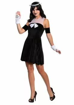 Disguise Bendy And The Ink Machine Women's Alice Angel Classic Costume