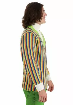 BigWan Apparel Co. Sesame Street Bert Cosplay Knit Sweater For Adults -Disguise Store bert cosplay knit sweater adult alt 6