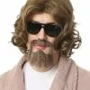 Partytime Costume & Lingerie (Yiwu) Factory Big Lebowski Adult The Dude Wig And Beard Kit -Disguise Store big lebowski adult the dude wig and beard kit