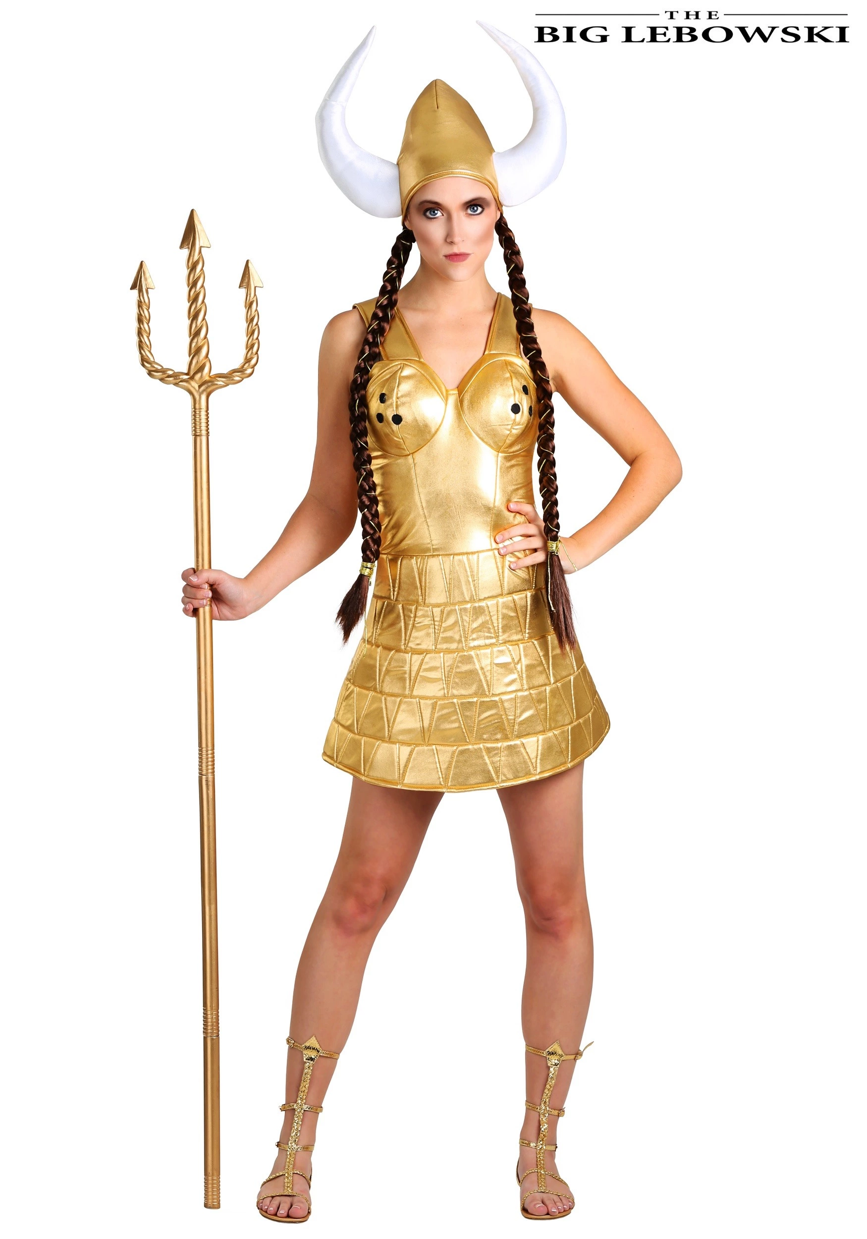 Fun Costumes Big Lebowski Maude Viking Women's Costume 3 Fun Costumes Big Lebowski Maude Viking Women's Costume
