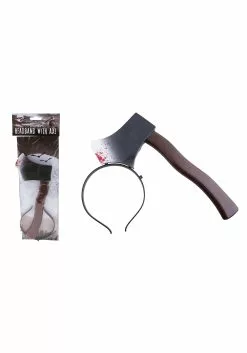 Funny Fashions Bloody Axe Headband
