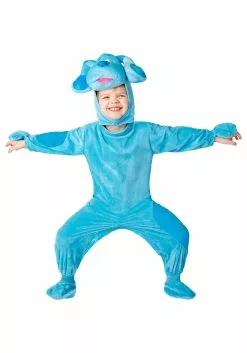 Rubies Costume Co. Inc Blues Clues And You Blue Costume For Infants/Toddlers -Disguise Store blues clues you blue infant costume alt 3