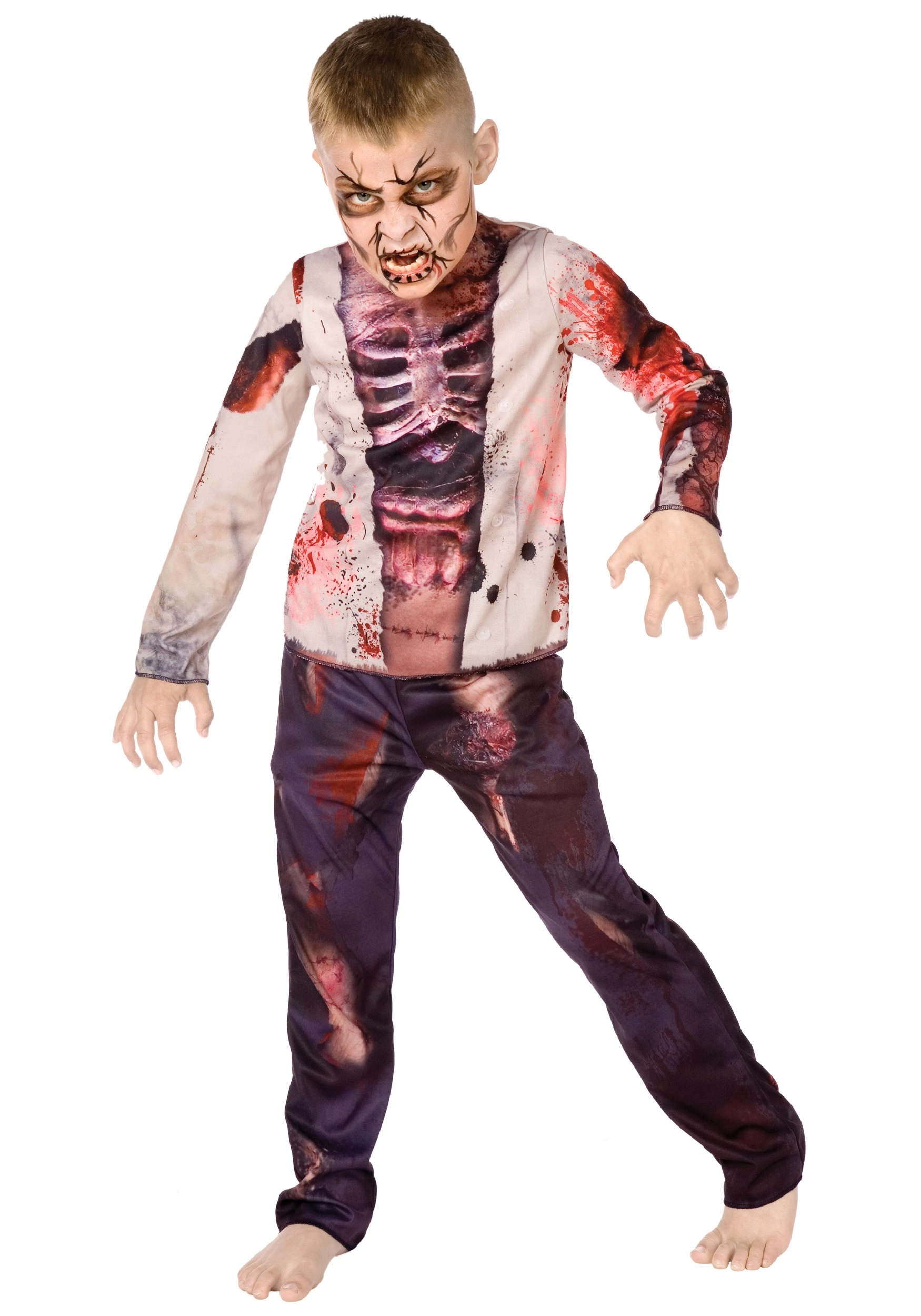 LF Products Pte. Ltd. Boy's Zombie Costume 3 LF Products Pte. Ltd. Boy's Zombie Costume