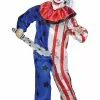 Fun World Kids Evil Clown Costume -Disguise Store boys evil clown costume