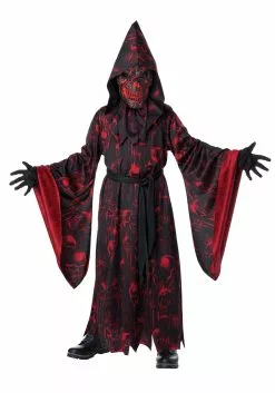 California Costume Collection Boy's Fire & Brimstone Costume W/ Light Up Mask