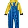 AME Sleepwear Minion Time Blanket Sleeper For Boys -Disguise Store boys minion tme blanket sleeper