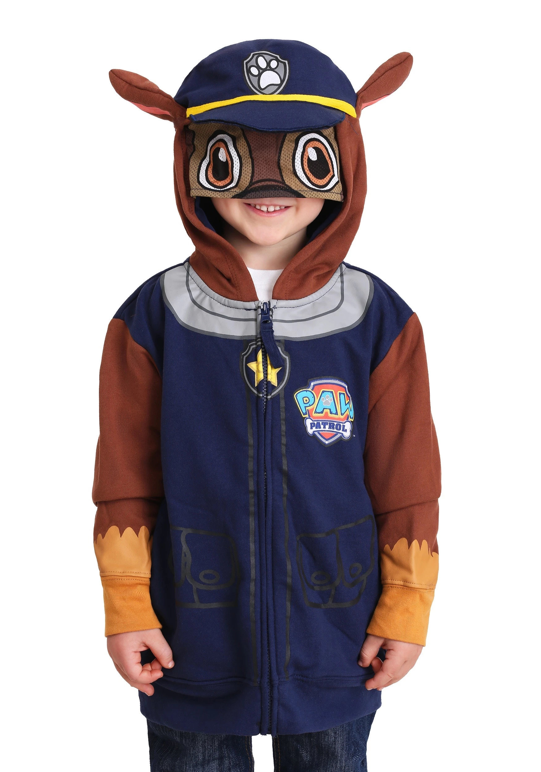 Freeze Paw Patrol Chase Boys Costume Hoodie 3 Freeze Paw Patrol Chase Boys Costume Hoodie