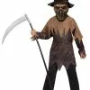 LF Products Pte. Ltd. Scary Scarecrow Costume For Boys 1 LF Products Pte. Ltd. Scary Scarecrow Costume For Boys -Disguise Store boys scary scarecrow costume