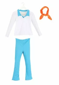 Jerry Leigh Scooby Doo Fred Costume For Boys -Disguise Store boys scooby doo fred costume alt 3