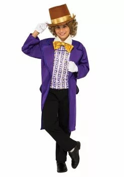 Rubies Costume Co. Inc Willy Wonka Costume For Boys