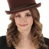 Elope Brown John Bull Top Costume Hat -Disguise Store brown john bull hat
