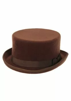 Elope Brown John Bull Top Costume Hat -Disguise Store brown john bull hat alt 2