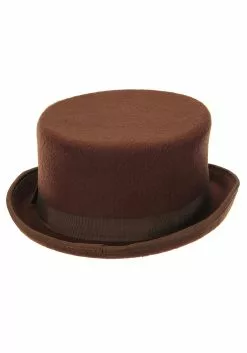 Elope Brown John Bull Top Costume Hat -Disguise Store brown john bull hat alt 3