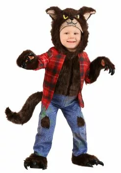 Fun Costumes Toddler Brown Werewolf Costume