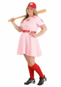 Fun Costumes Women's A League Of Their Own Dottie Costume -Disguise Store budget dottie costume alt 2