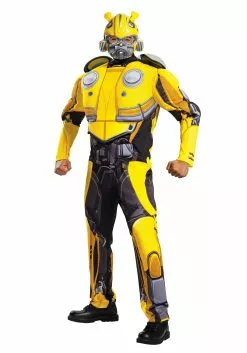 Disguise Bumblebee Movie Adult Bumblebee Muscle Costume