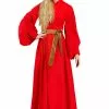 Meisheng Plus Size Buttercup Peasant Dress Costume -Disguise Store buttercup peasant dress costume