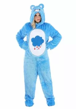 Fun Costumes Care Bears Classic Adult Grumpy Bear Costume -Disguise Store care bears adult classic grumpy bear costume alt 2