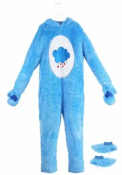 Fun Costumes Care Bears Classic Adult Grumpy Bear Costume -Disguise Store care bears adult classic grumpy bear costume alt 3