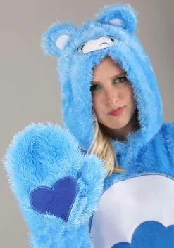 Fun Costumes Care Bears Classic Adult Grumpy Bear Costume -Disguise Store care bears adult classic grumpy bear costume alt 5