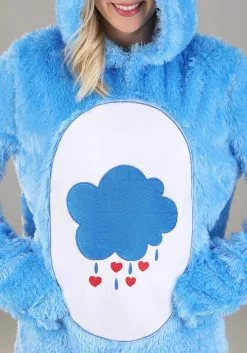 Fun Costumes Care Bears Classic Adult Grumpy Bear Costume -Disguise Store care bears adult classic grumpy bear costume alt 6