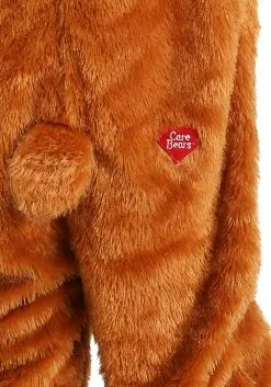 Fun Costumes Adult Plus Size Classic Tenderheart Care Bears Costume -Disguise Store care bears adult plus classic tenderheart bear cos alt 1