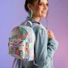OMG Handbags Care Bears All Over Print Mini Backpack -Disguise Store care bears classic all over print mini backpack