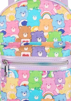 OMG Handbags Care Bears All Over Print Mini Backpack -Disguise Store care bears classic all over print mini backpack alt 5