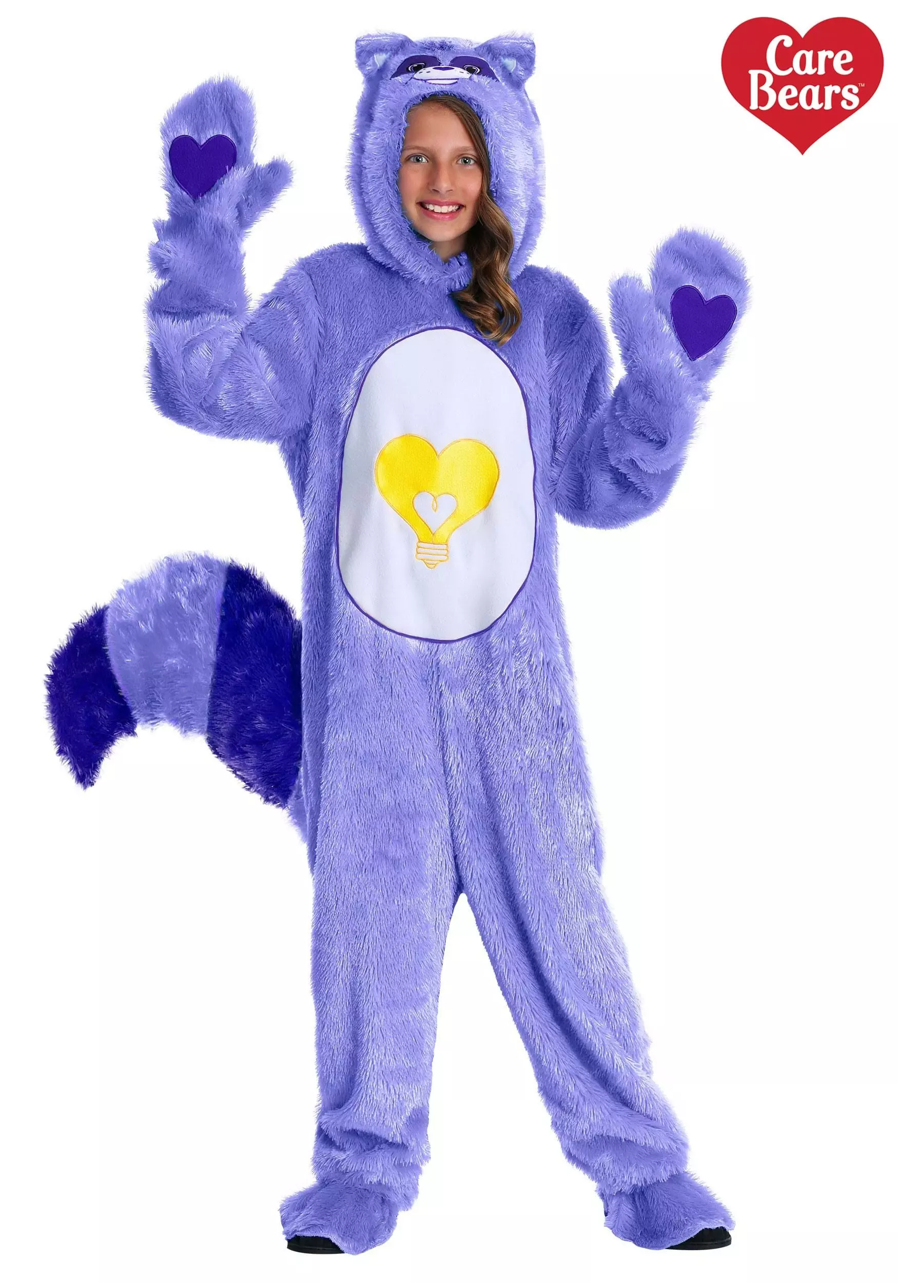 Fun Costumes Care Bears Bright Heart Raccoon Costume For Kids 3 Fun Costumes Care Bears Bright Heart Raccoon Costume For Kids