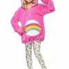 Fun Costumes Care Bears Deluxe Cheer Bear Tween Hoodie Costume -Disguise Store care bears deluxe cheer bear kids costume2