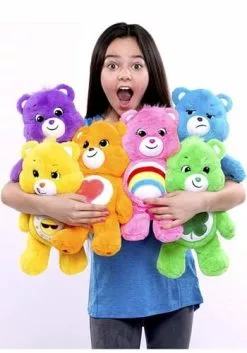 Schylling Toys Care Bears Medium Funshine Bear Plush -Disguise Store care bears funshine bear medium plush alt 4