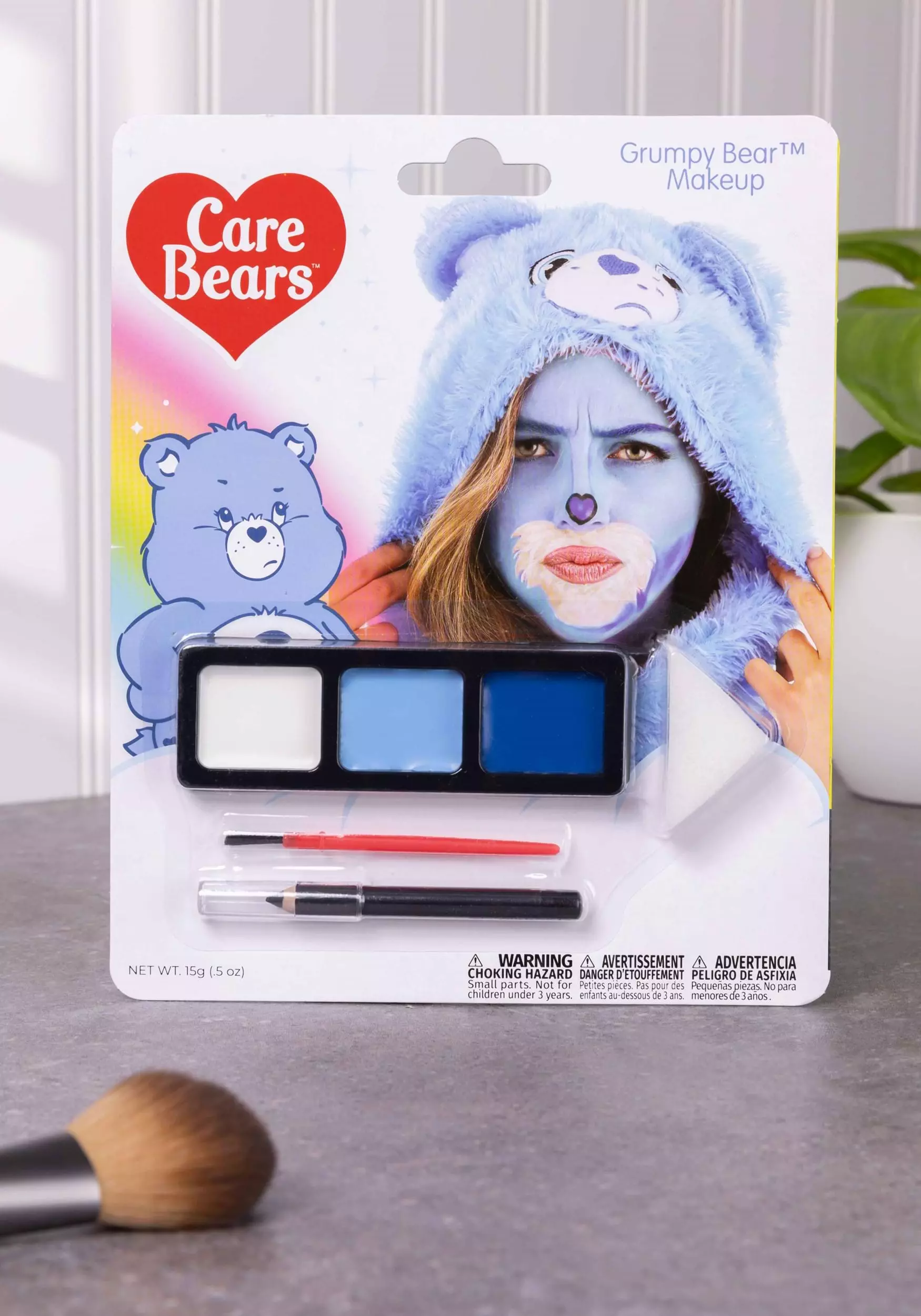 Elope Care Bears Grumpy Bear Costume Makeup Kit 3 Elope Care Bears Grumpy Bear Costume Makeup Kit