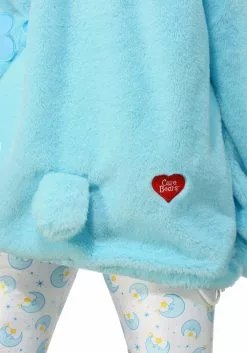 Fun Costumes Care Bears Deluxe Bedtime Bear Hoodie Women's Costume -Disguise Store care bears womens deluxe bedtime bear alt 5