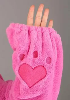 Fun Costumes Care Bears Women's Plus Size Deluxe Cheer Bear Hoodie Costume -Disguise Store care bears womens plus deluxe cheer bear costume alt 3