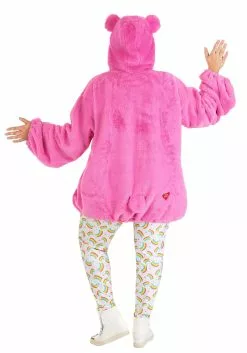 Fun Costumes Care Bears Women's Plus Size Deluxe Cheer Bear Hoodie Costume -Disguise Store care bears womens plus deluxe cheer bear costume alt 5