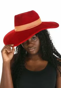 Elope Carmen Sandiego Costume Hat -Disguise Store carmen sandiego hat accessory alt 4