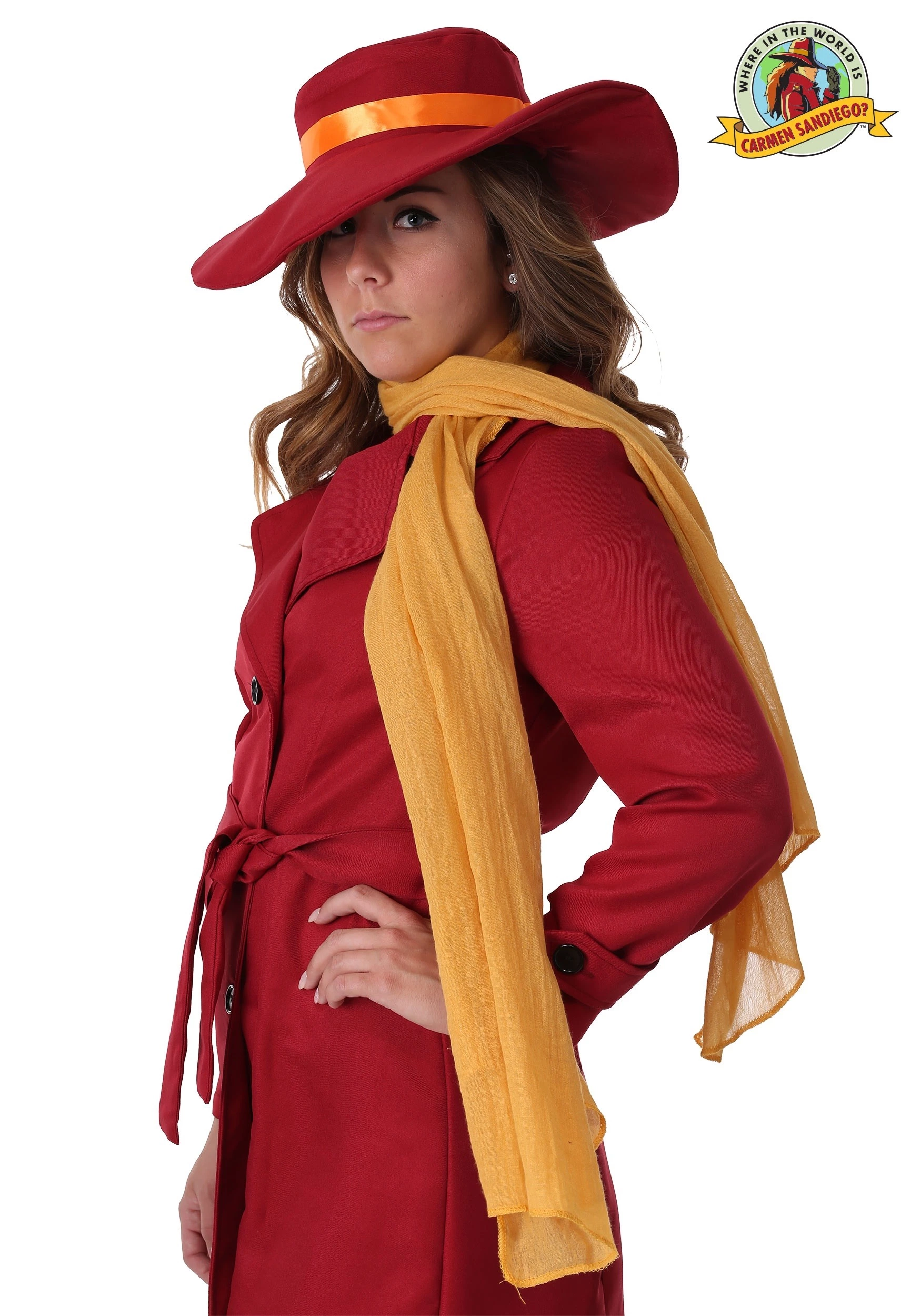 Fun Costumes Carmen Sandiego Scarf Accessory For Women 3 Fun Costumes Carmen Sandiego Scarf Accessory For Women