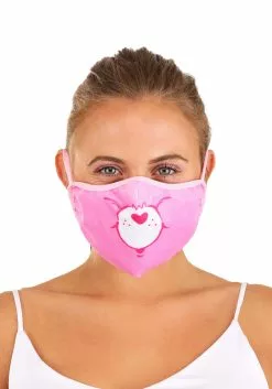 Elope Face Mask Cheer Bear Pack -Disguise Store cheer bear face mask pack alt 3
