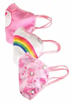 Elope Face Mask Cheer Bear Pack -Disguise Store cheer bear face mask pack alt 4